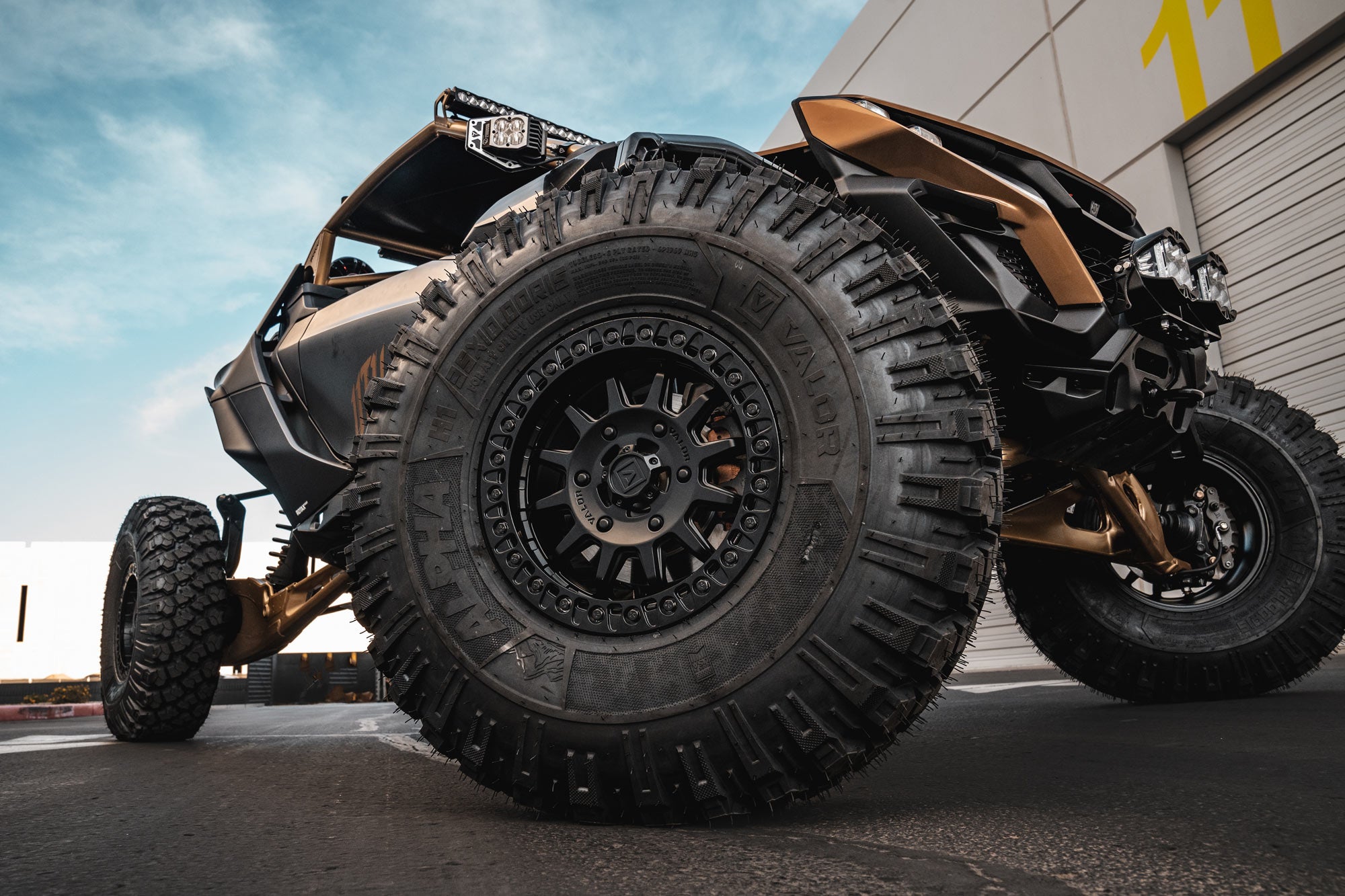 Can-Am Maverick R wheels and tires