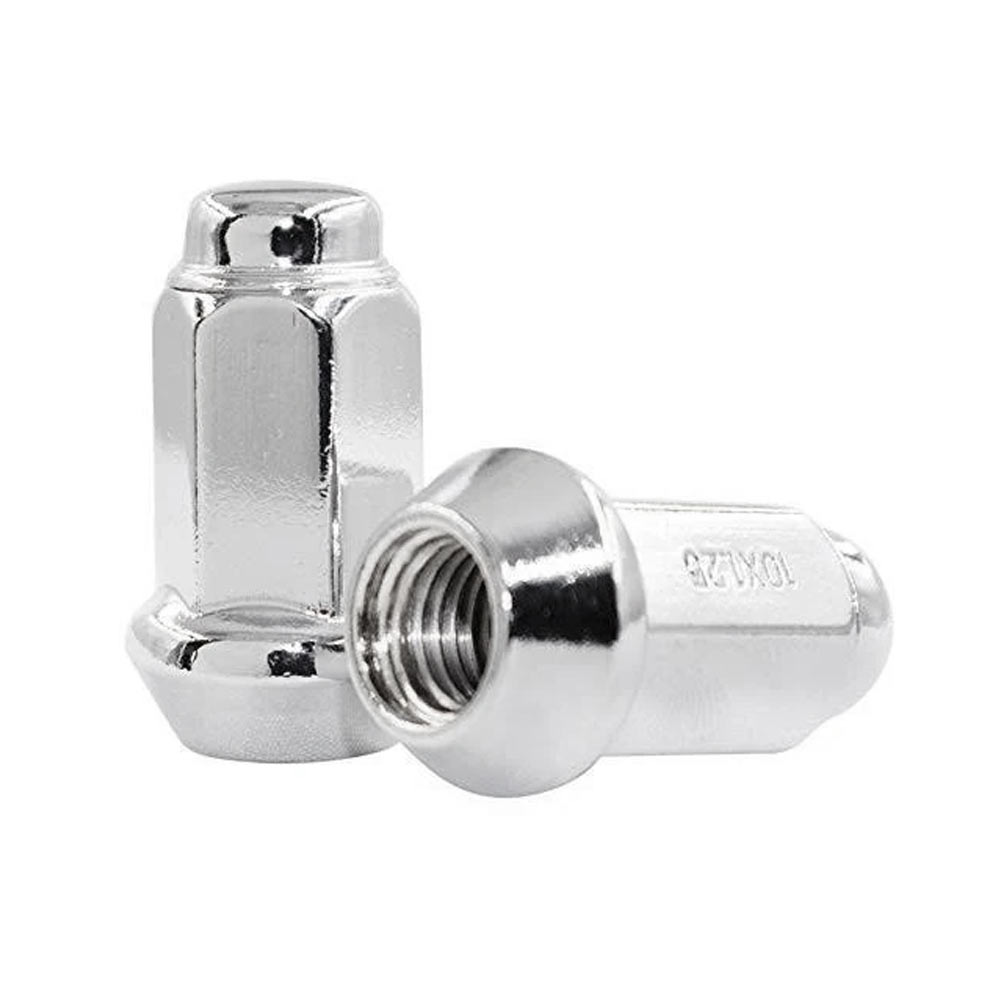 10x1.25 UTV Wheels Lug Kit Chrome (4-Lug) - Valor Offroad