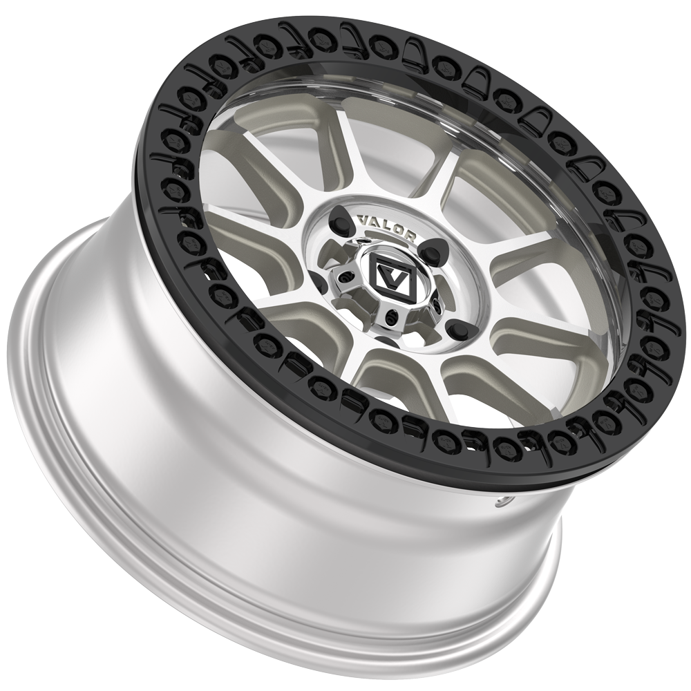 V18 Beadlock UTV Wheel Raw Machined - Valor Offroad