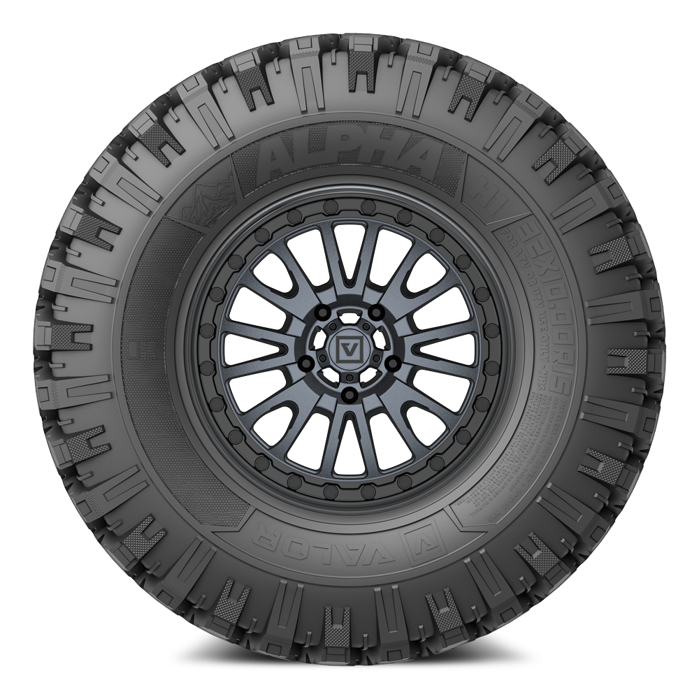 Alpha on 15x8 V16 GM UTV Wheel and Tire Kit