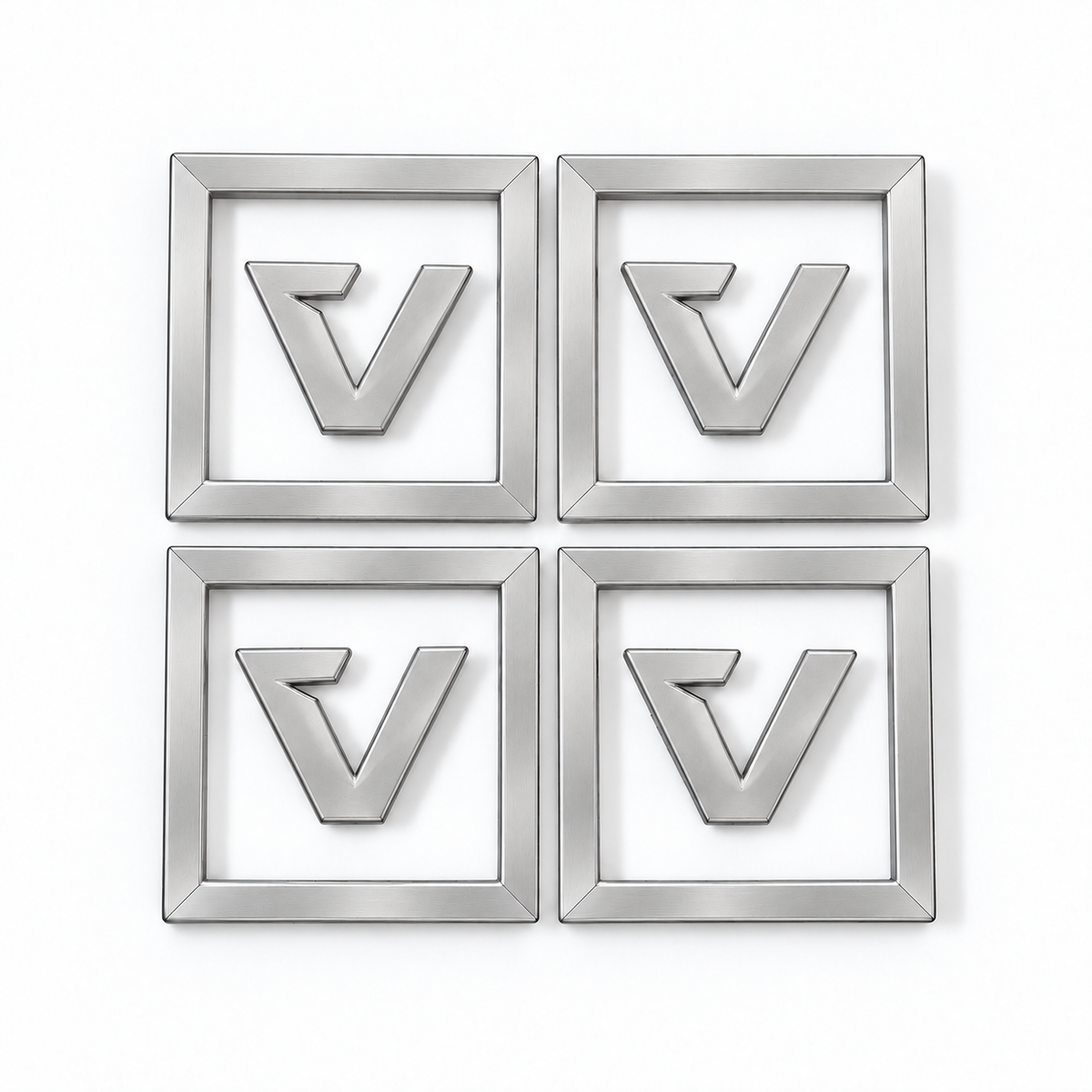 Center Cap Logo Kit Polished