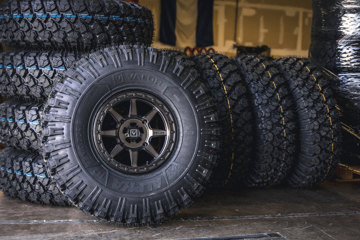 Alpha Rallycross Tires Alpha UTV Tire Kits | Valor Offroad