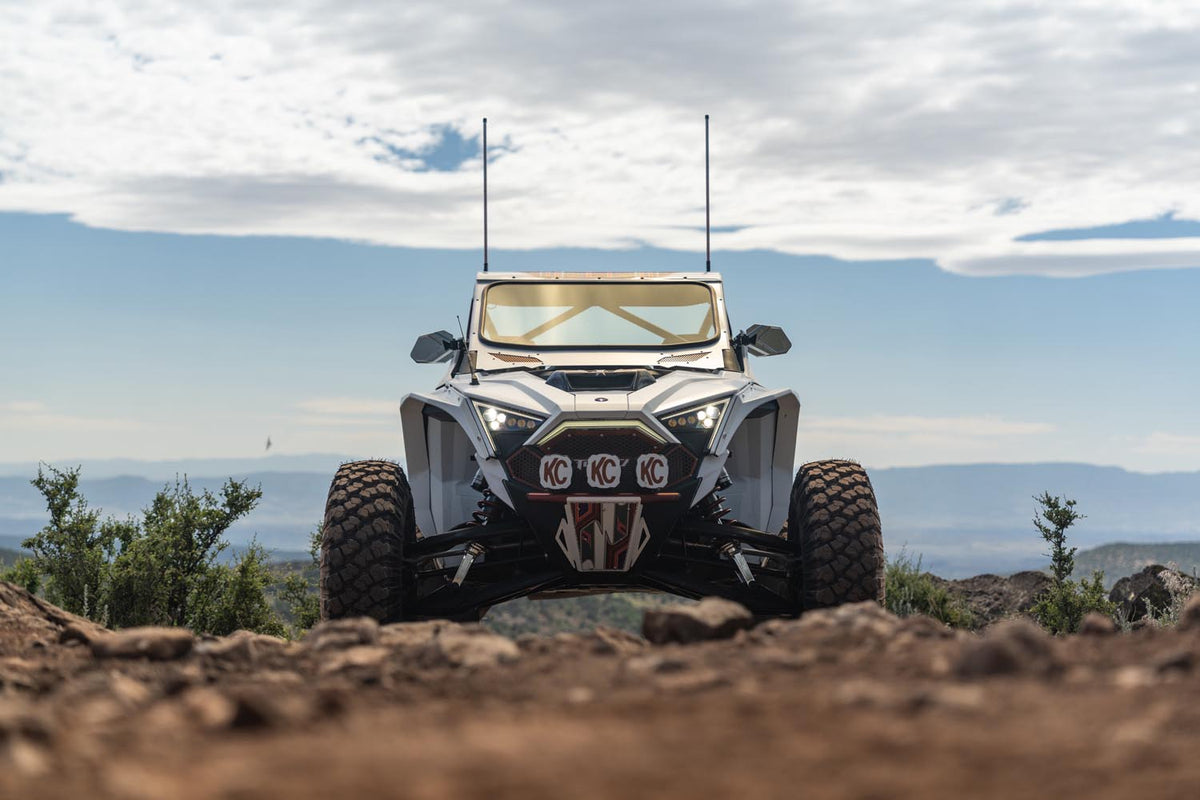 Pro R With Wheel Off Polaris RZR Pro R Wheel Tires Accessories | Valor Offroad
