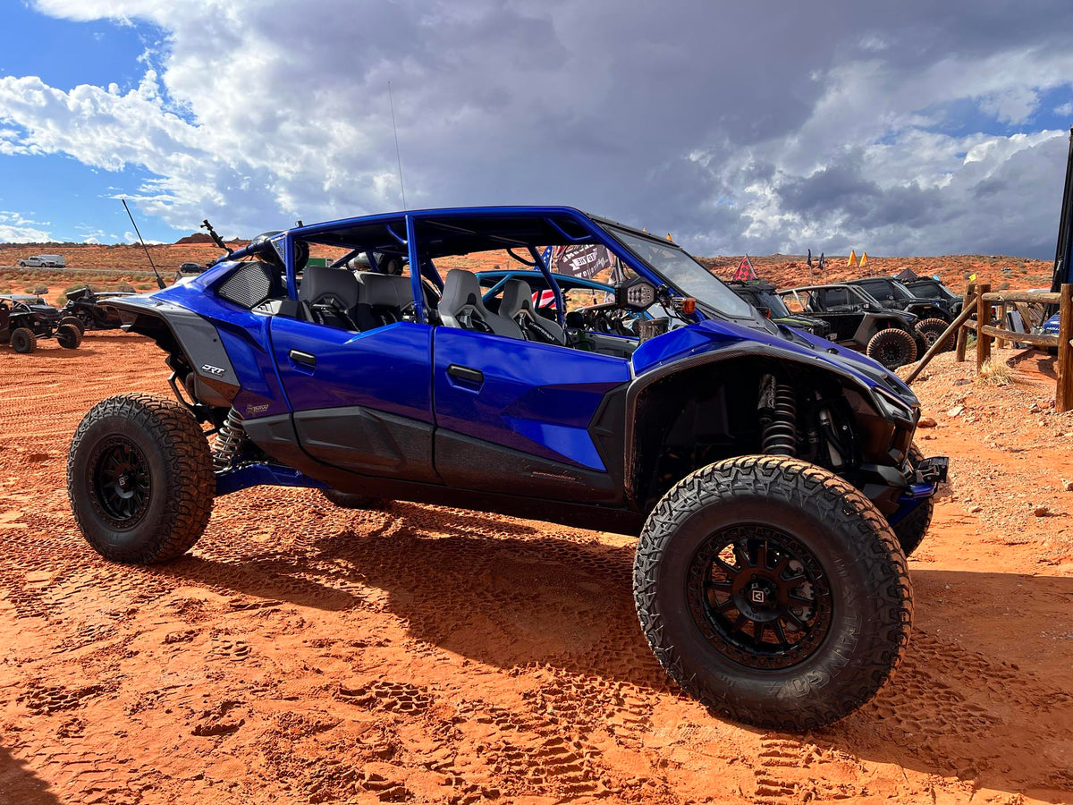 Kawasaki Teryx H2 on Satin Black 17x8 V09 Beadlock + UT35x10R17 Tango Tires