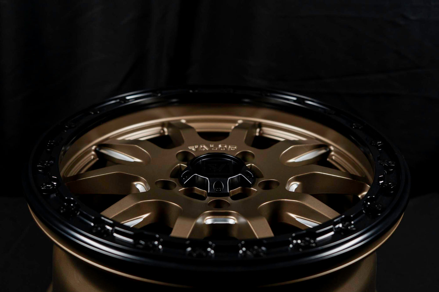 V15 Beadlock UTV Wheel Beadlock Satin Bronze | Valor Offroad