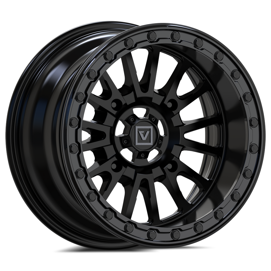V16 Beadlock UTV Wheel Satin Black | Valor Offroad
