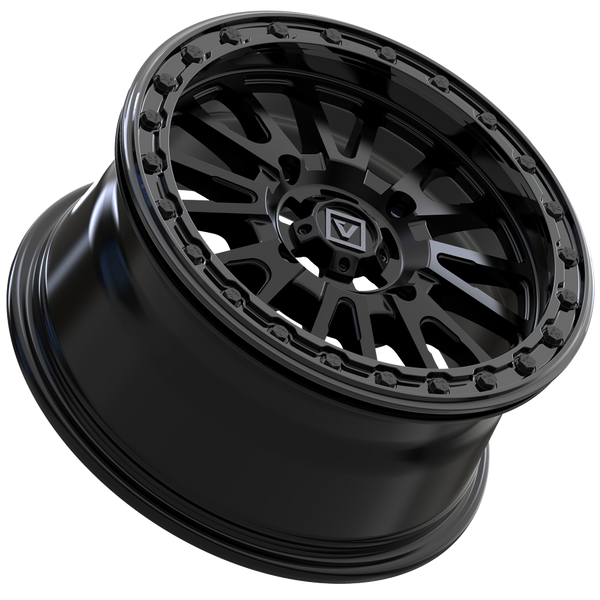 V16 Beadlock UTV Wheel Satin Black | Valor Offroad