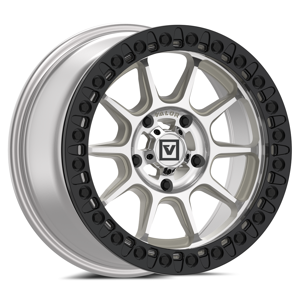 V18 Beadlock UTV Wheel Raw Machined | Valor Offroad