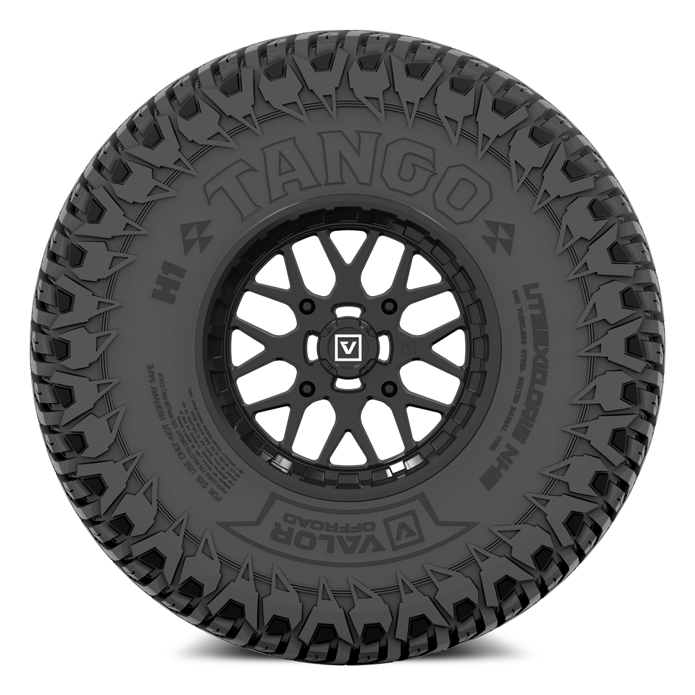 Tango on 15x7 V03 GB UTV Wheel and Tire Kit