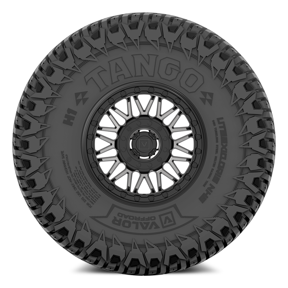 Tango on 15x7 V08 DT UTV Wheel and Tire Kit