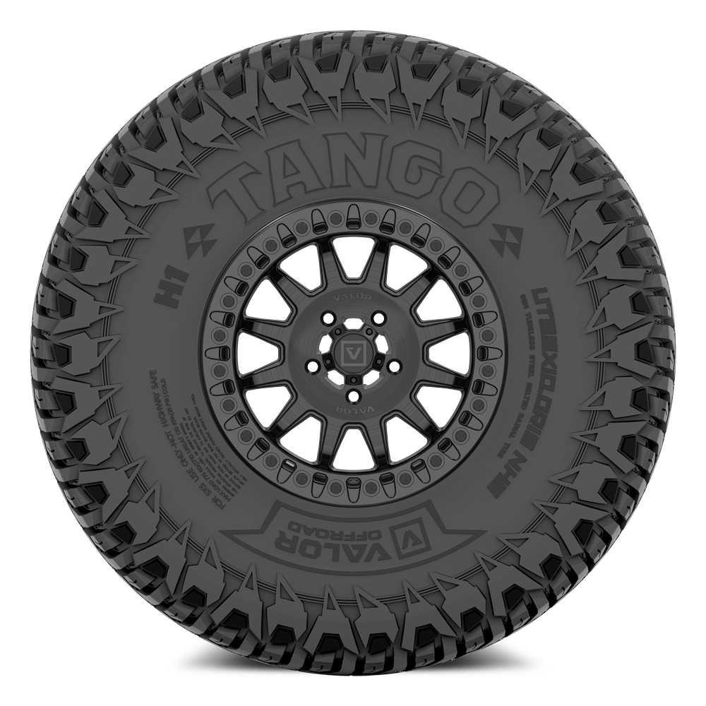 Tango on 15x7 V09 BC UTV Wheel and Tire Kit