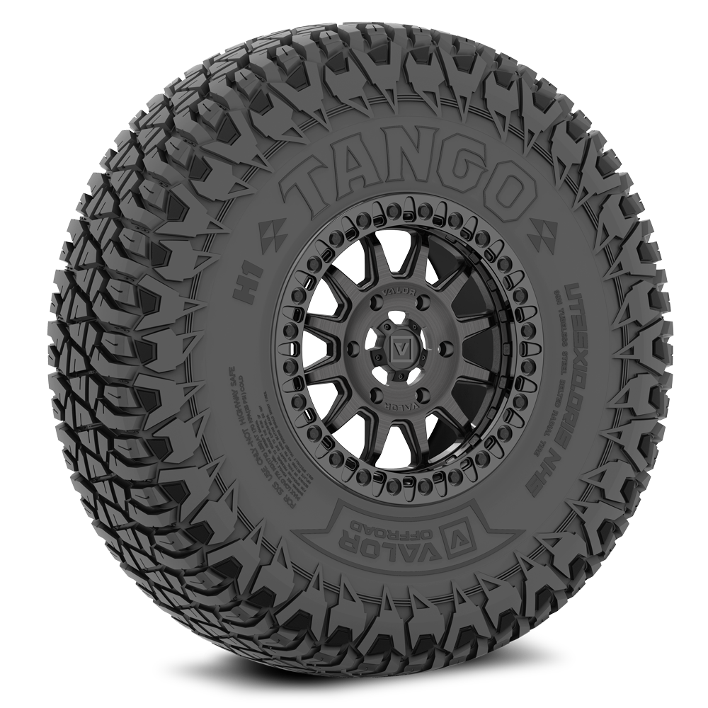 Tango on 15x7 V09 BC UTV Wheel and Tire Kit