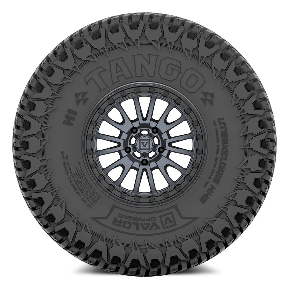 Tango on 15x7 V16 GM UTV Wheel and Tire Kit