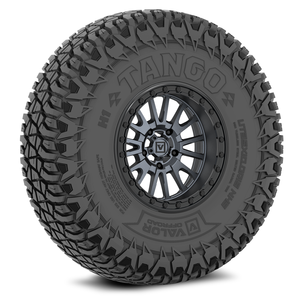 Tango on 15x8 V16 GM UTV Wheel and Tire Kit | Valor Offroad