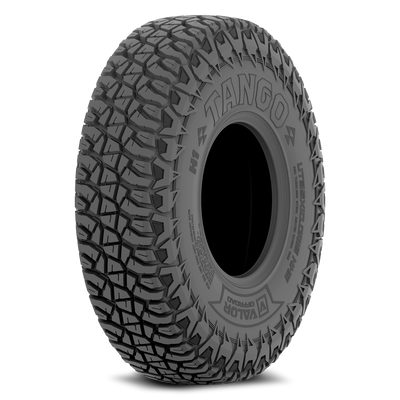 Valor Offroad Tango UTV Tire 35x10.0R15 featuring rugged tread pattern and durable sidewalls for off-road performance.