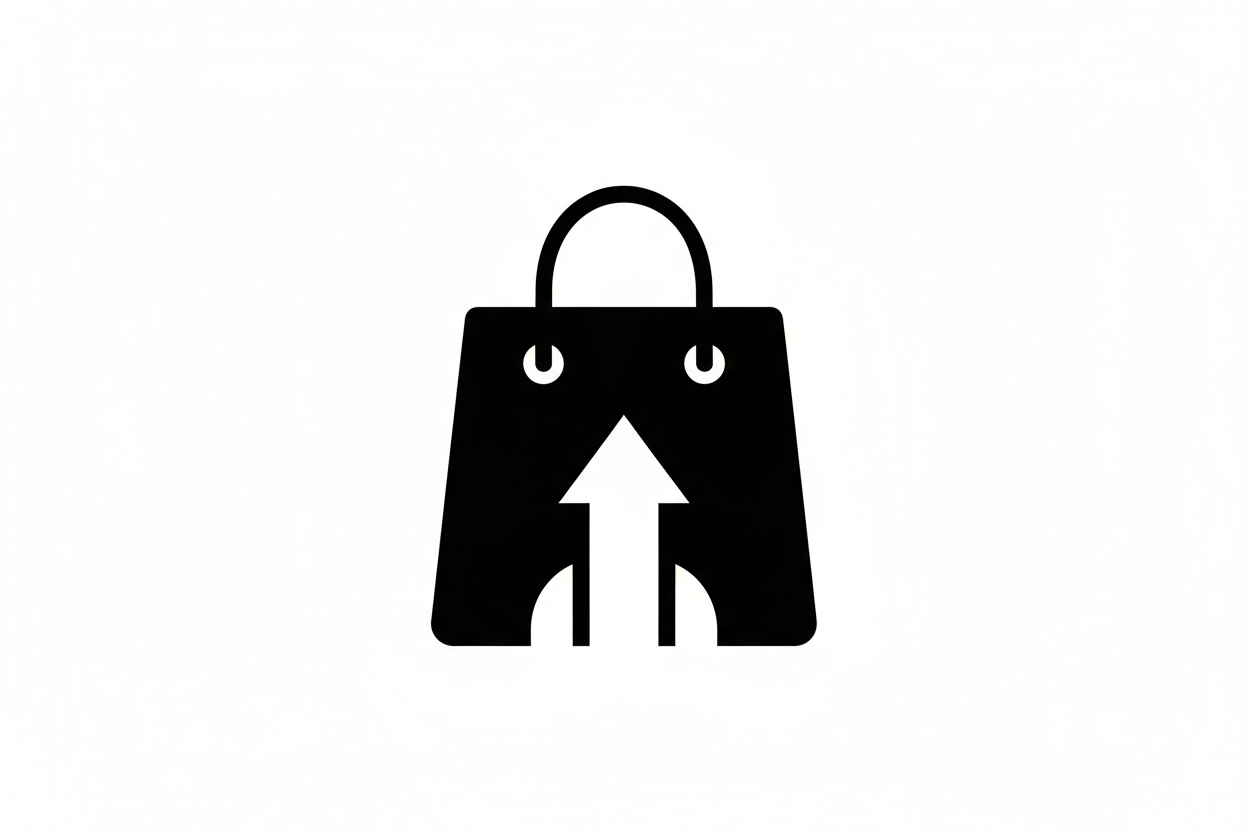 black icon with no text for start selling