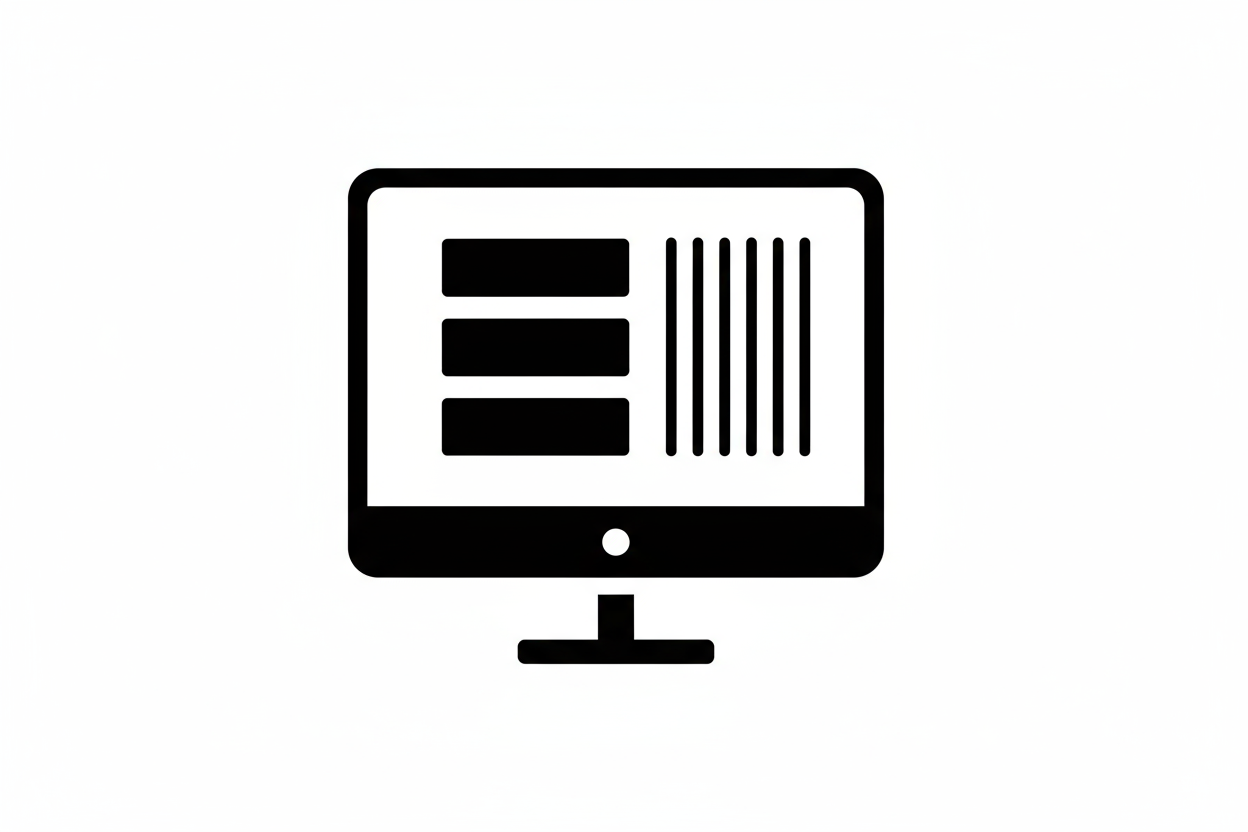 black icon with no text for vitual inventory