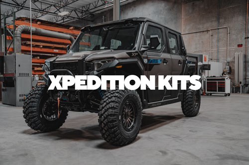 Polaris Xpedition wheel and tire kits