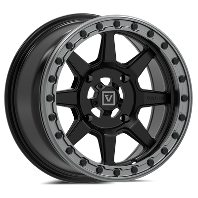 V13 Satin Black UTV Beadlock - Valor Offroad