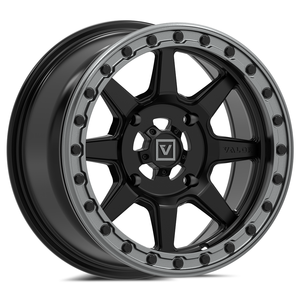 blackwill！！ Heico Volution V Wheel, Diamond-Cut Black 21x9.0