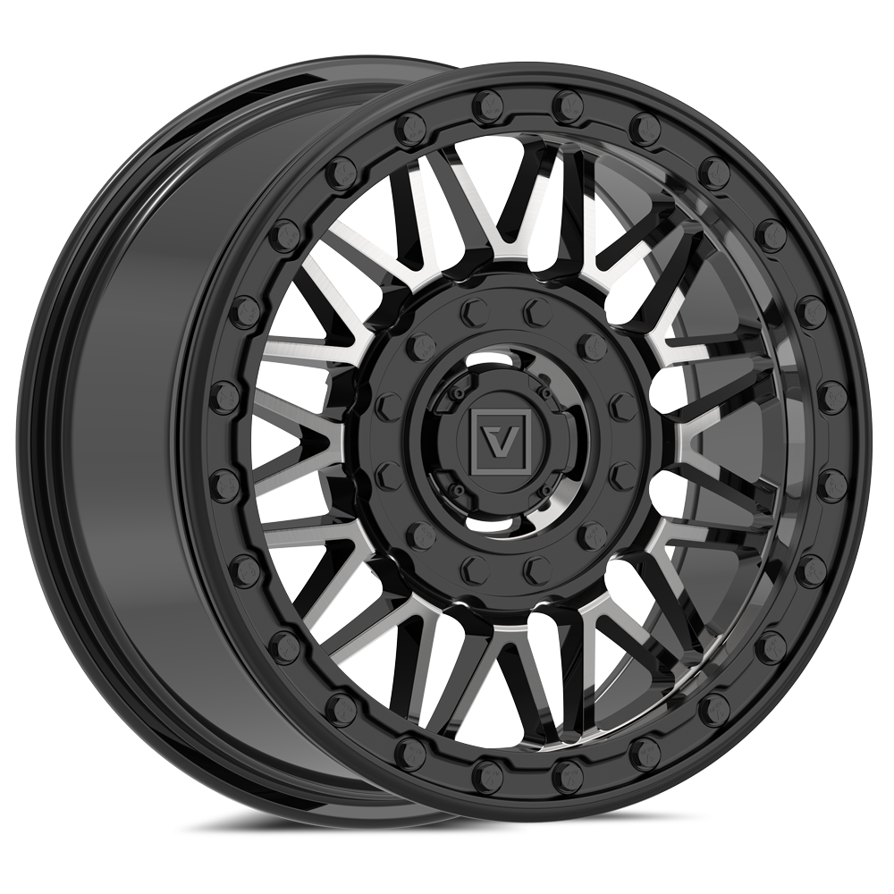 V08 Beadlock UTV Wheel Dark Tint | Valor Offroad