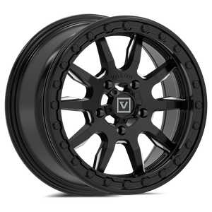 V15 Satin Black UTV Wheel - Valor Offroad