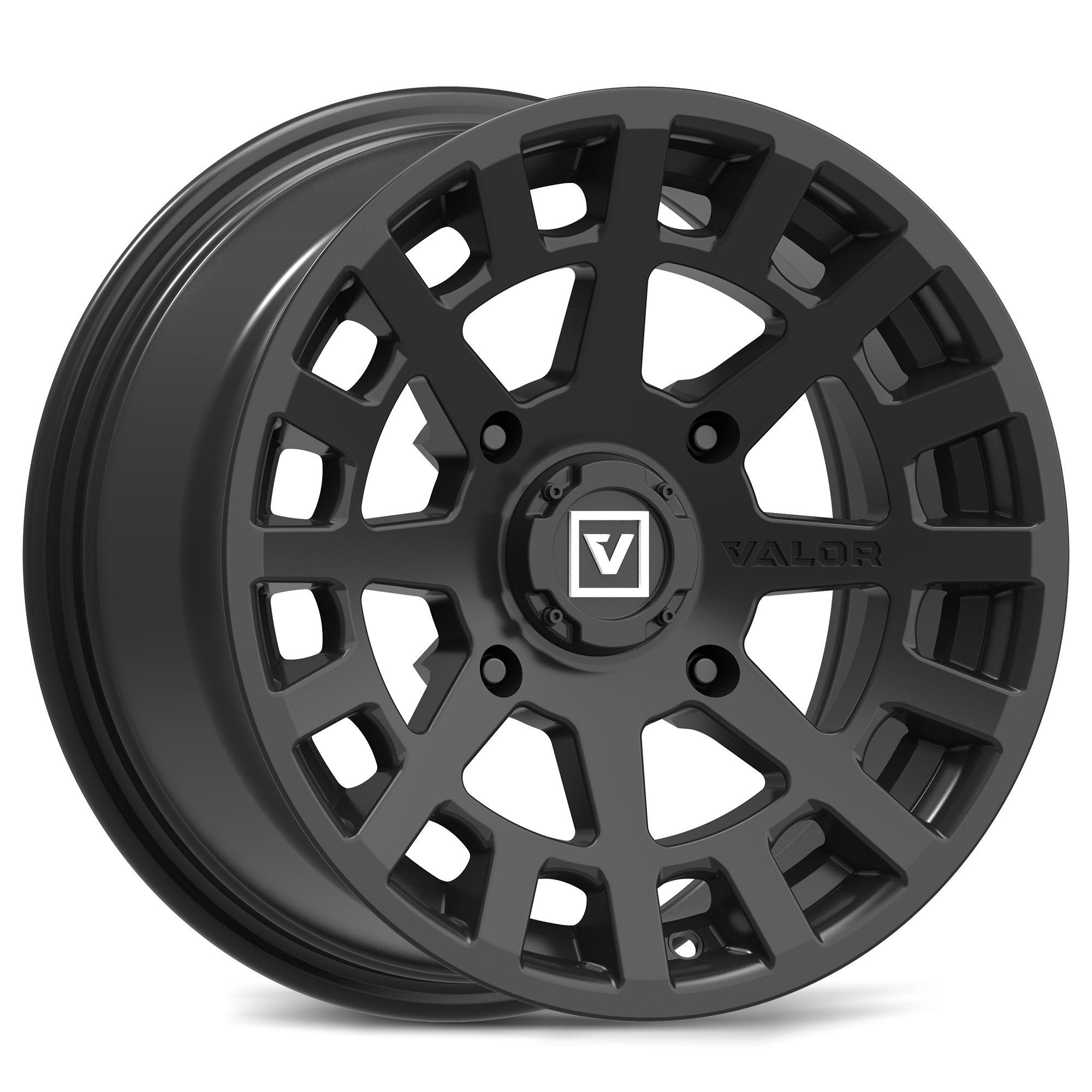 V04 UTV Wheel Satin Black | Valor Offroad